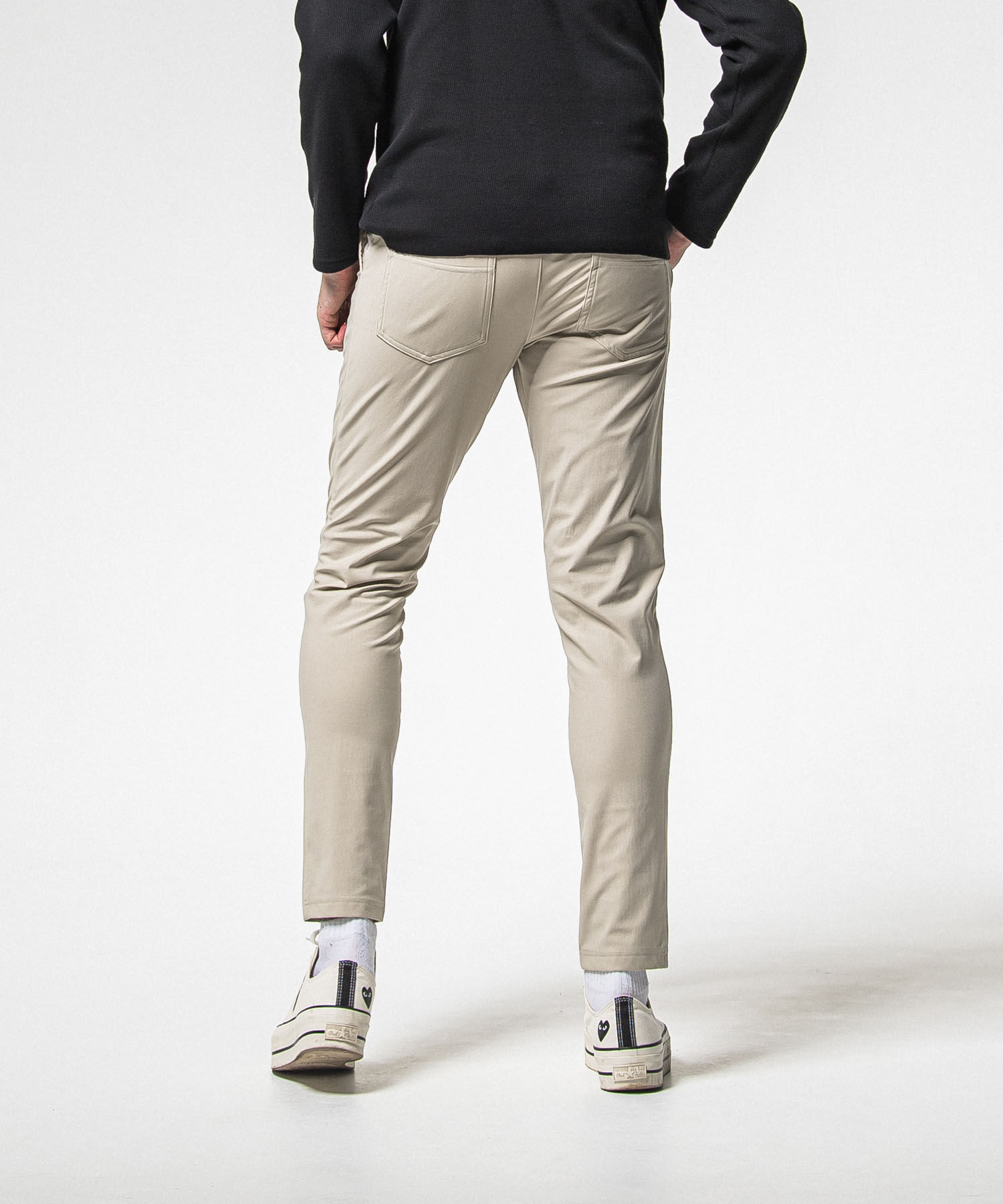 CHRIS　EASY HEAT TUCK PANTS
