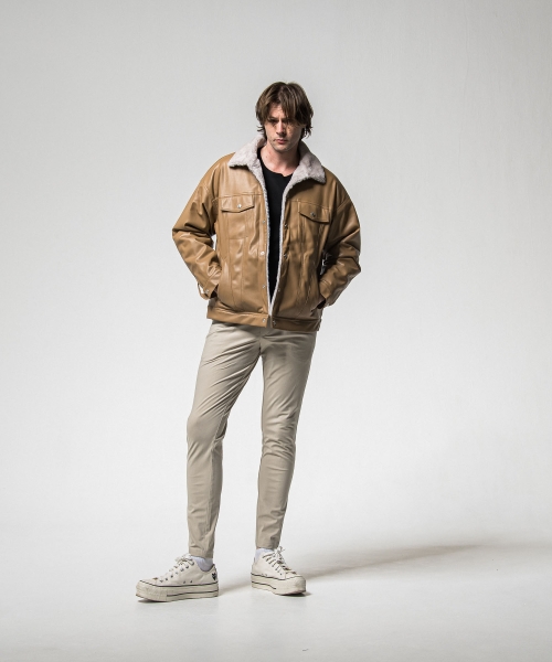 CHRIS　EASY HEAT TUCK PANTS