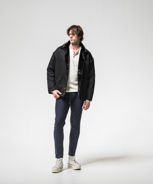 CHRIS　EASY HEAT TUCK PANTS