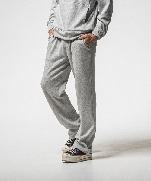   velours fleece　WIDE TUCK PANTS