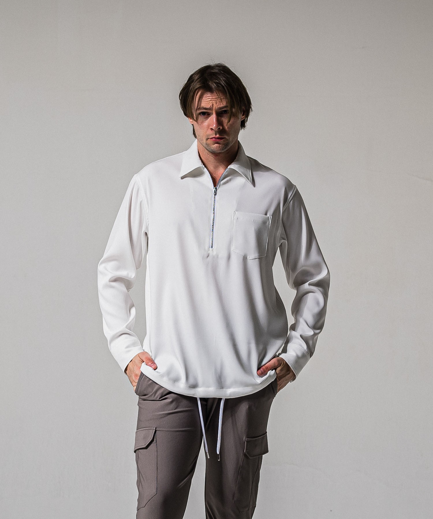 PULLOVER satin  shirt