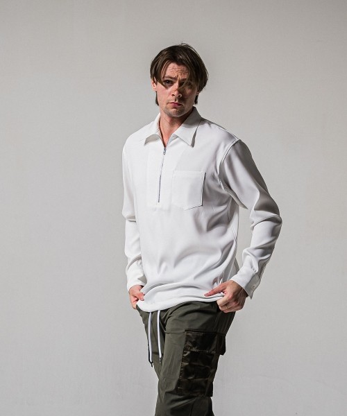 PULLOVER satin  shirt