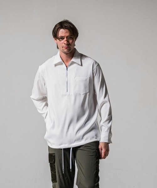 PULLOVER satin  shirt