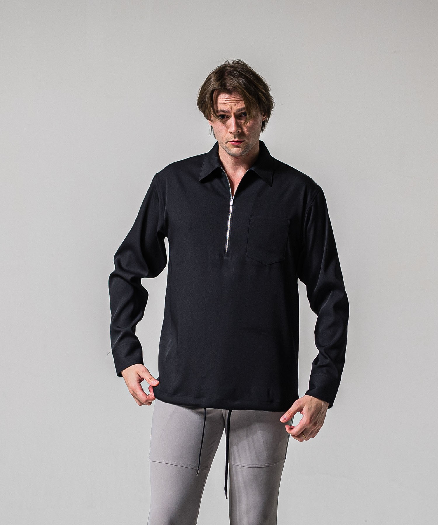 PULLOVER satin  shirt