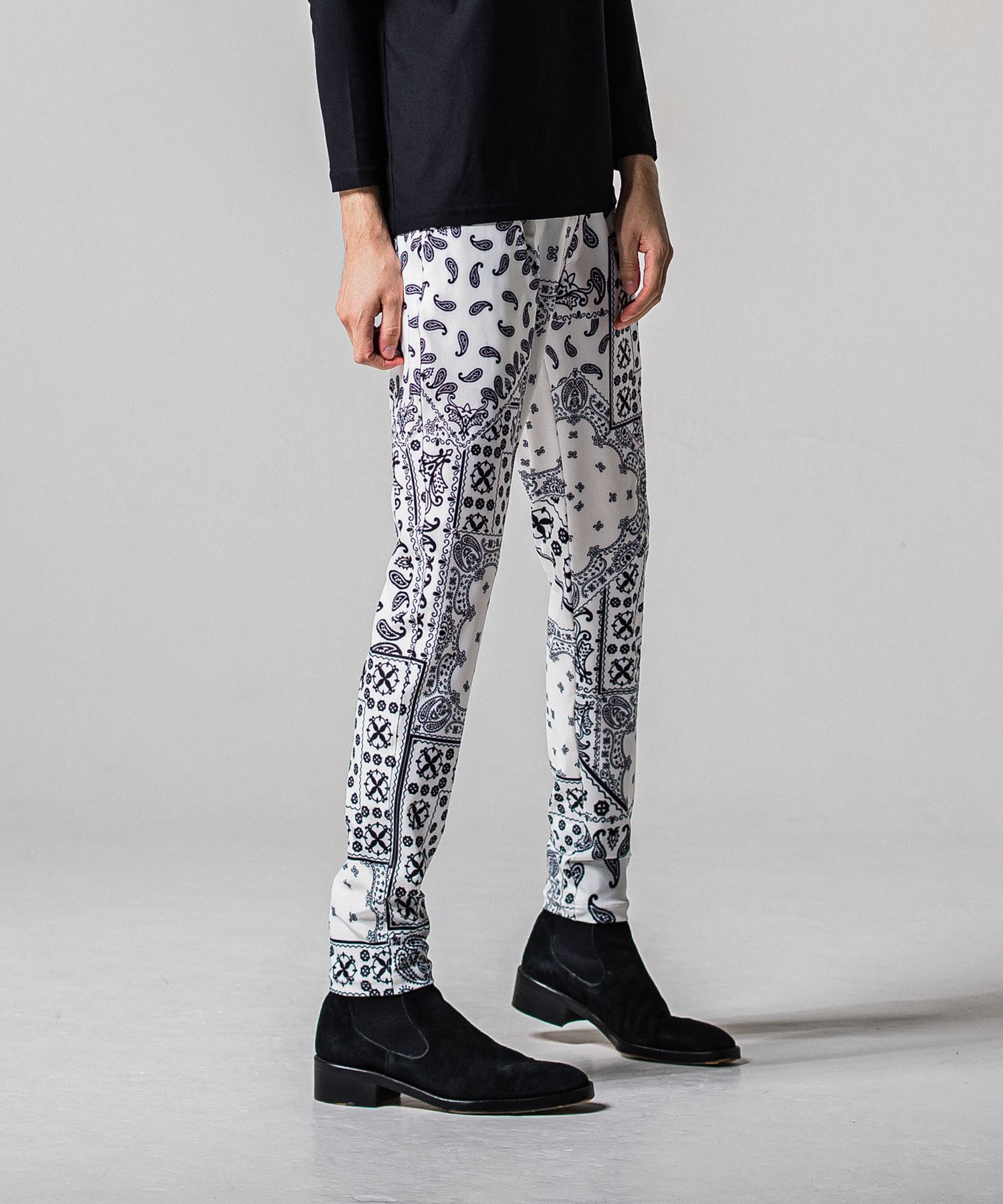 CHRIS　EASY  TUCK PANTS