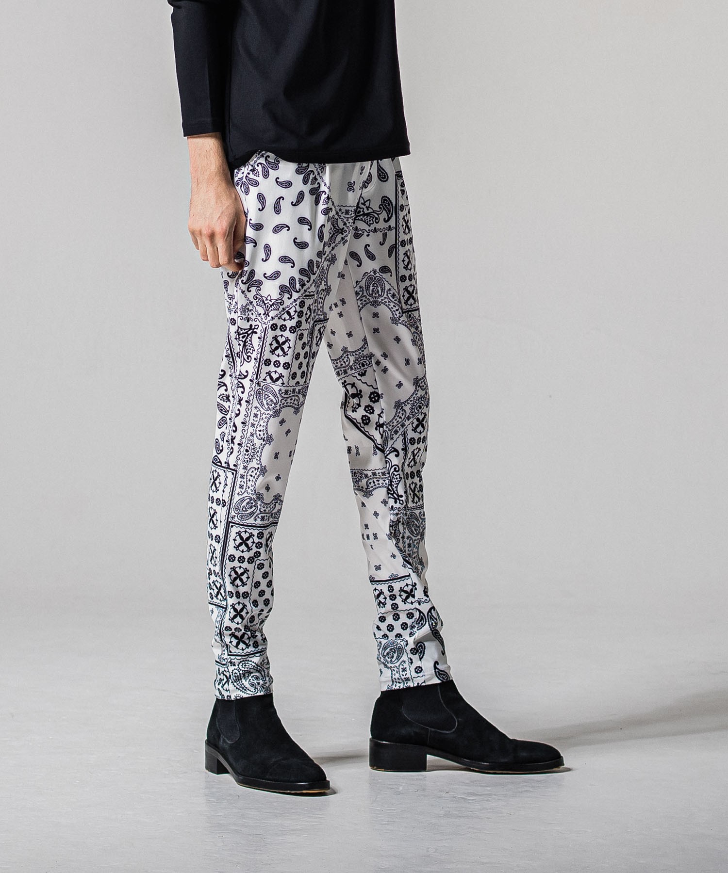 CHRIS　EASY  TUCK PANTS