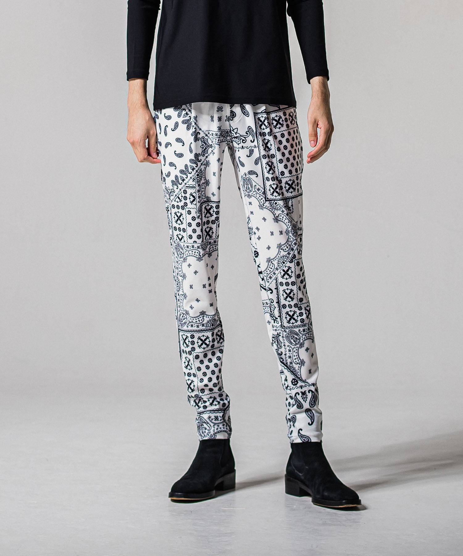 CHRIS　EASY  TUCK PANTS