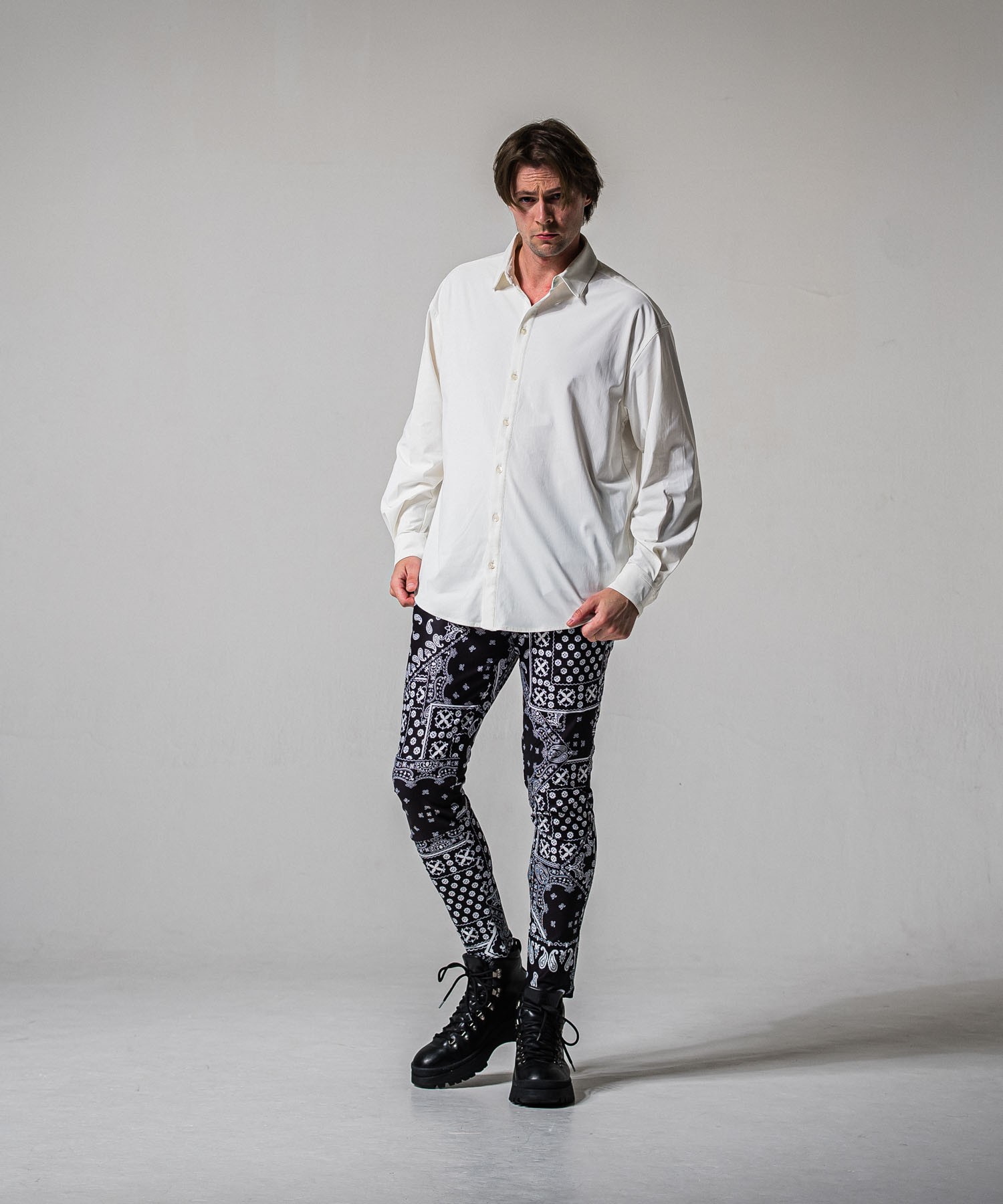 CHRIS　EASY  TUCK PANTS