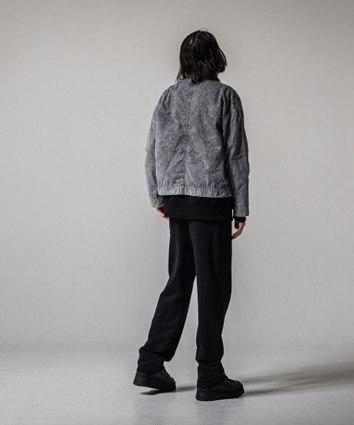 HF URAKE WIDE TUCK PANTS