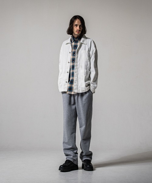 HF URAKE WIDE TUCK PANTS