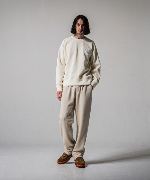 HF URAKE WIDE TUCK PANTS