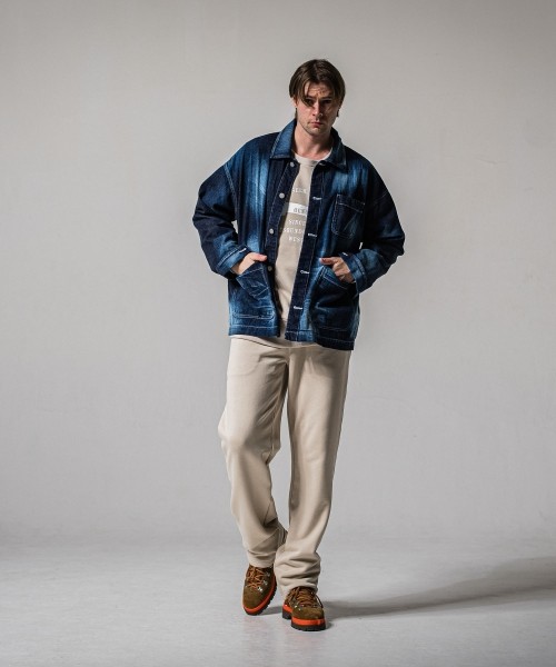 HF URAKE WIDE TUCK PANTS