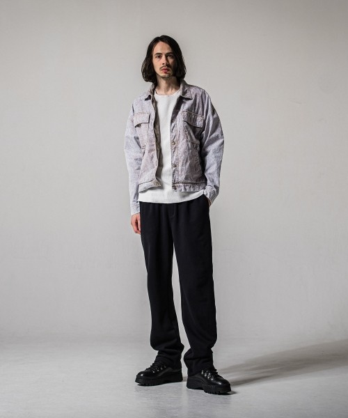 AZE  WIDE TUCK PANTS