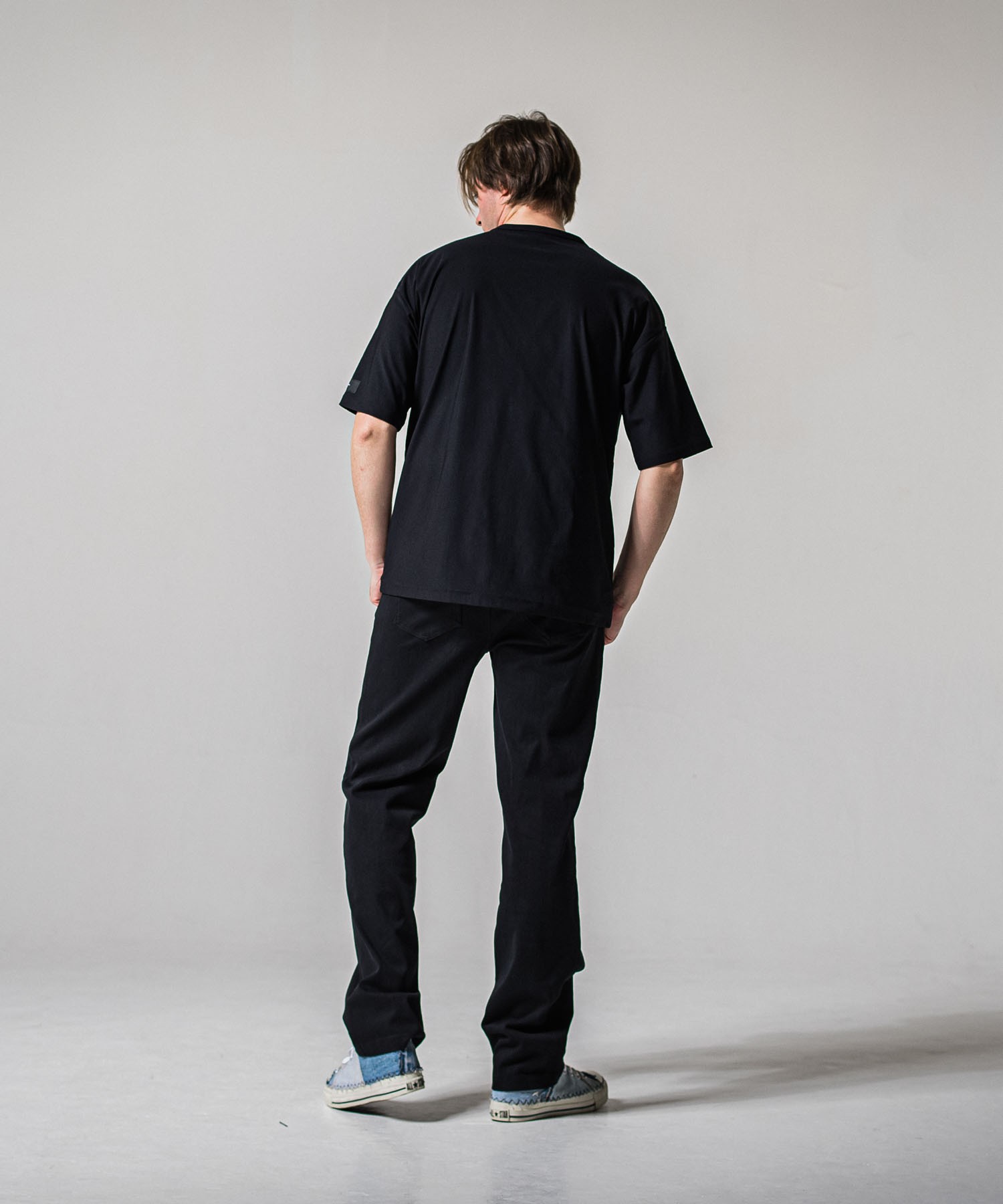 DENIM JERSEY WIDE PT