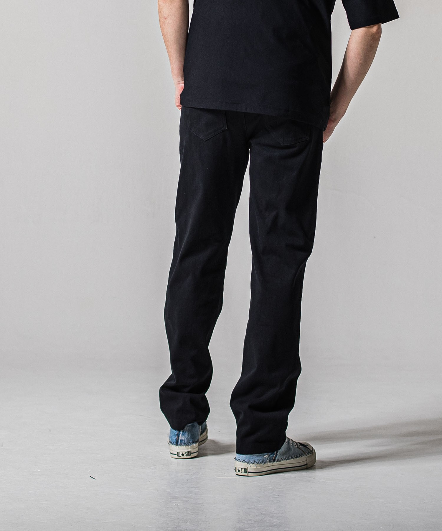 DENIM JERSEY WIDE PT