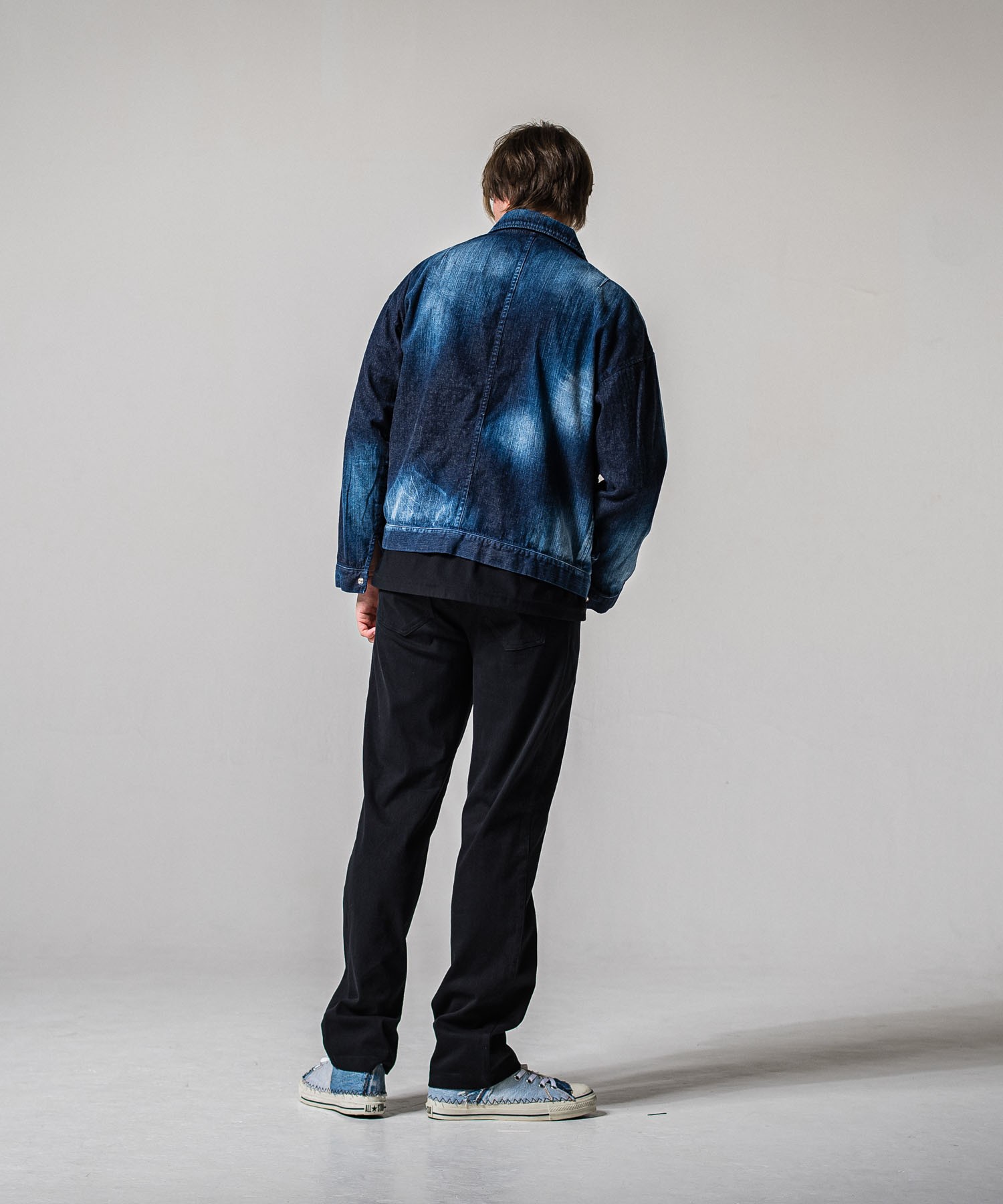 DENIM JERSEY WIDE PT