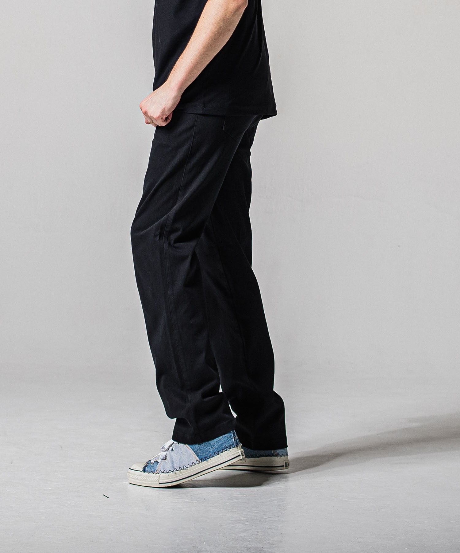 DENIM JERSEY WIDE PT