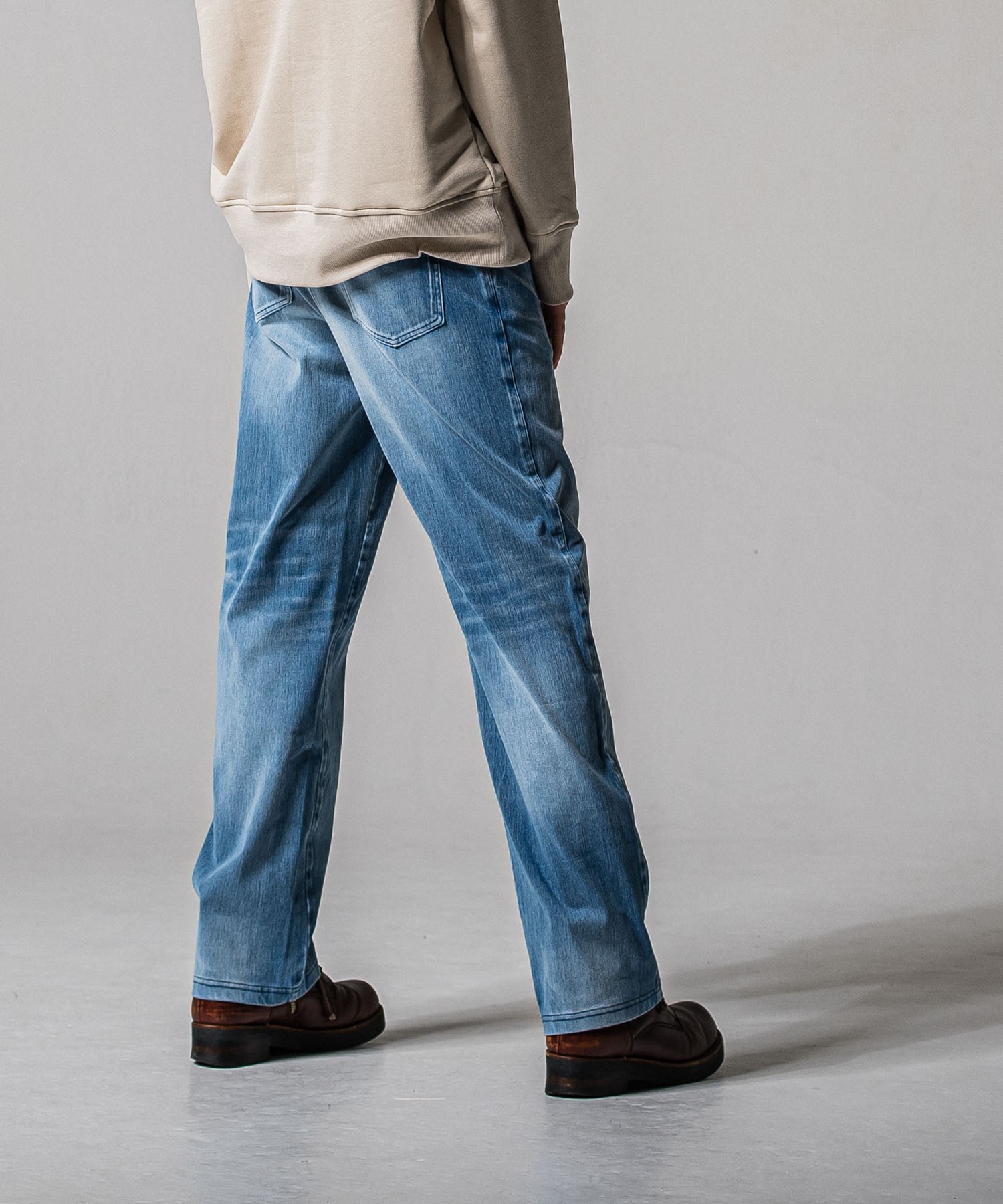 DENIM JERSEY WIDE PT