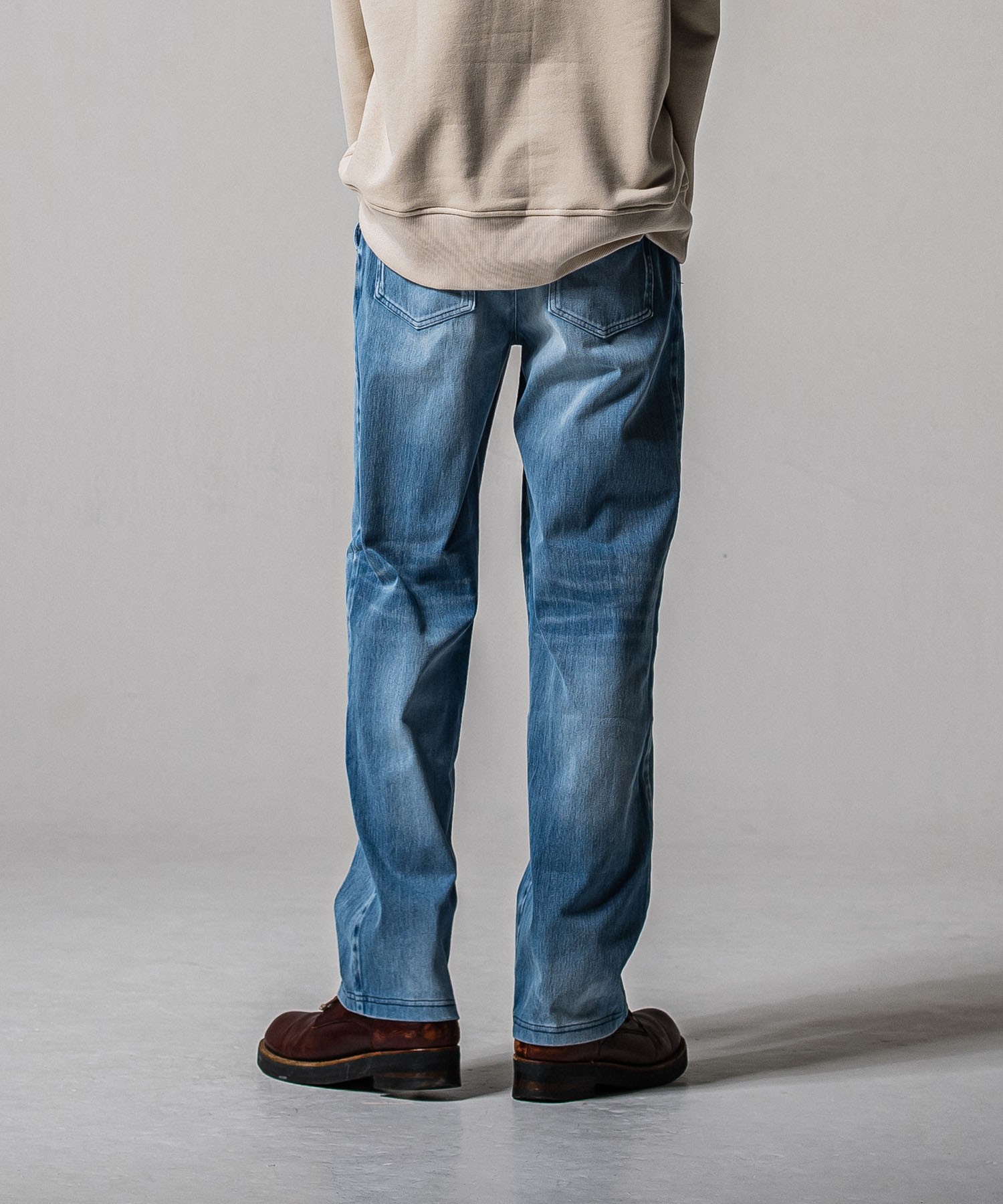 DENIM JERSEY WIDE PT