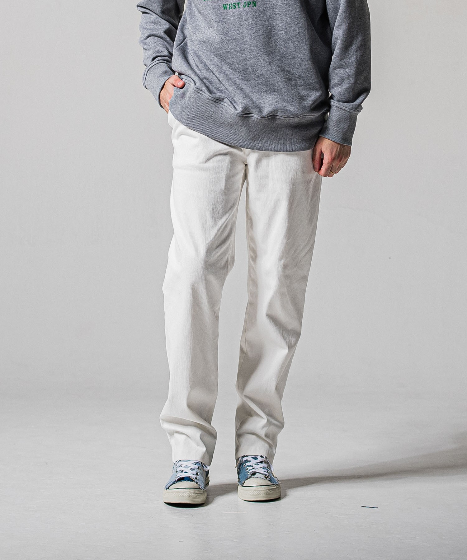 DENIM JERSEY WIDE PT