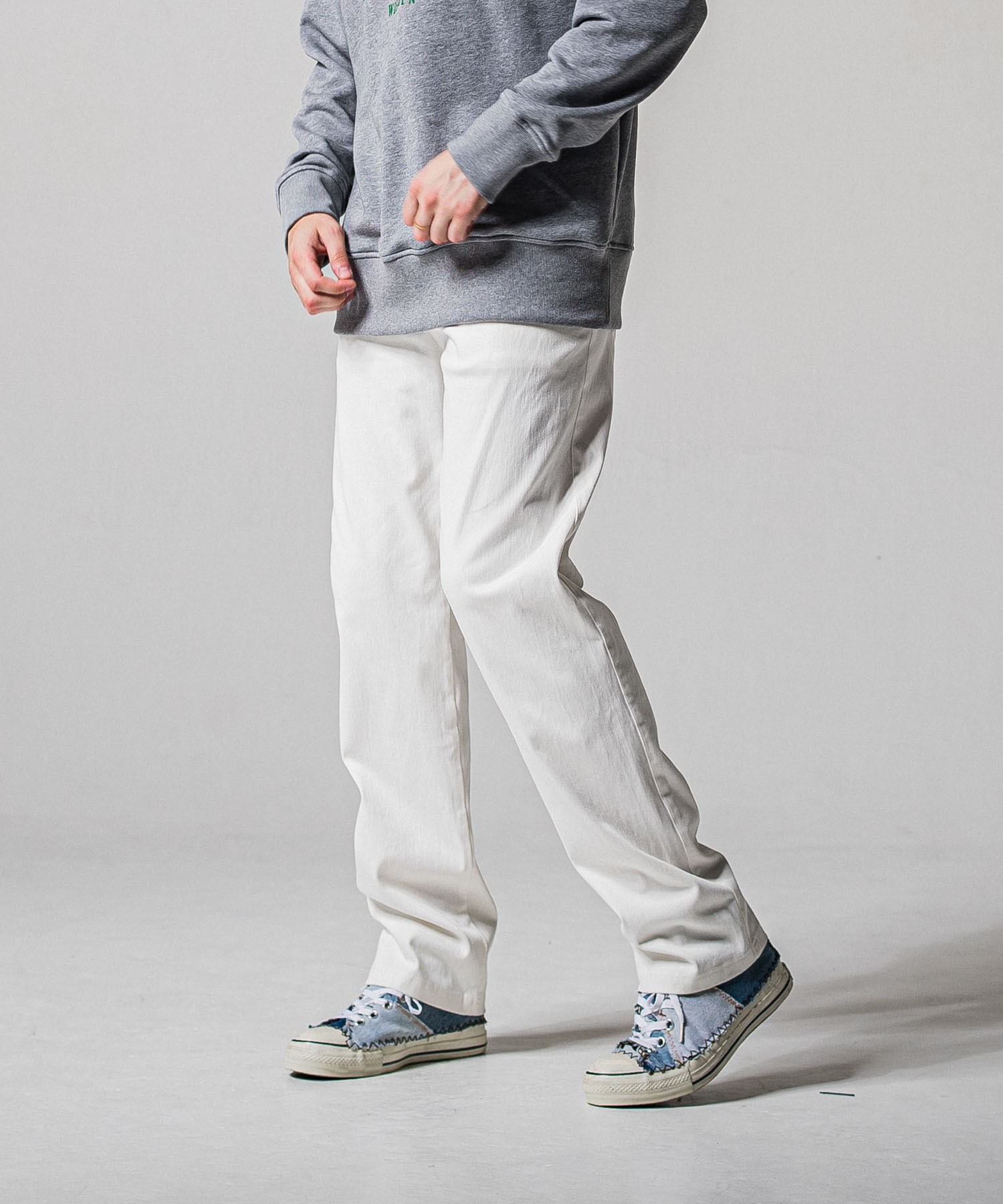 DENIM JERSEY WIDE PT