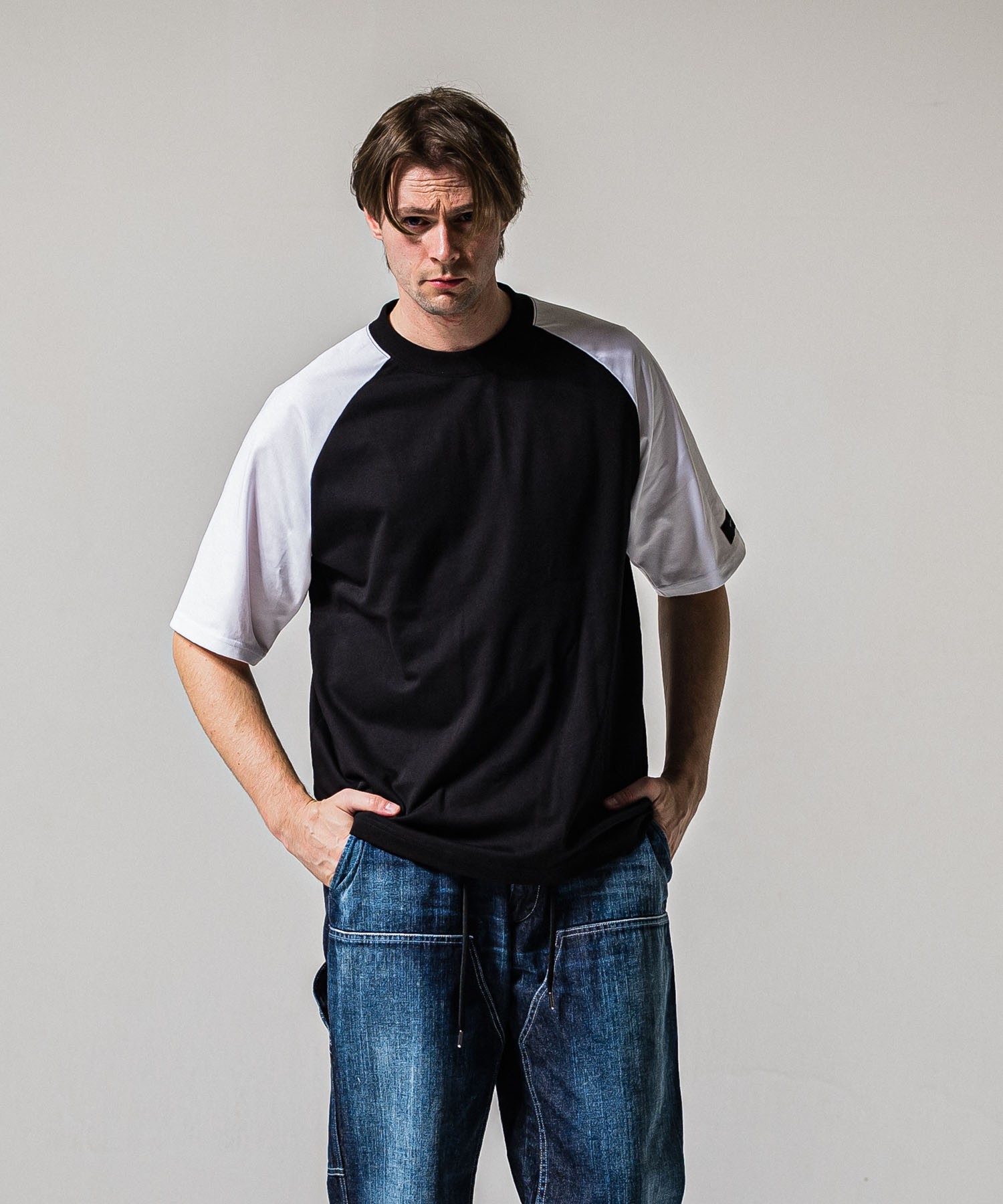 BACK RC　raglan　OVER　 TEE