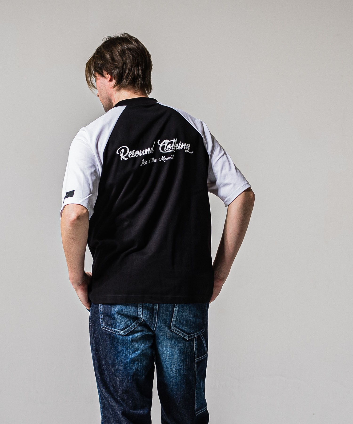 BACK RC　raglan　OVER　 TEE
