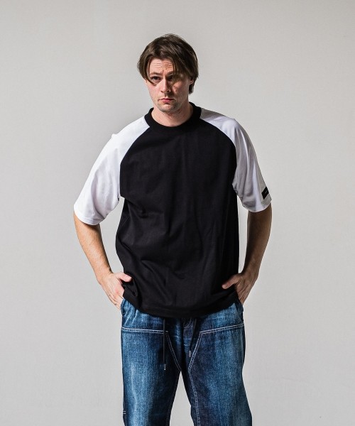 BACK RC　raglan　OVER　 TEE
