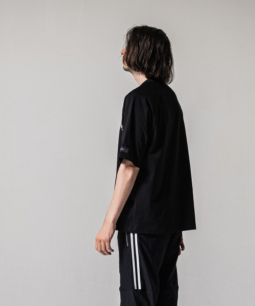 college　raglan　OVER　 TEE