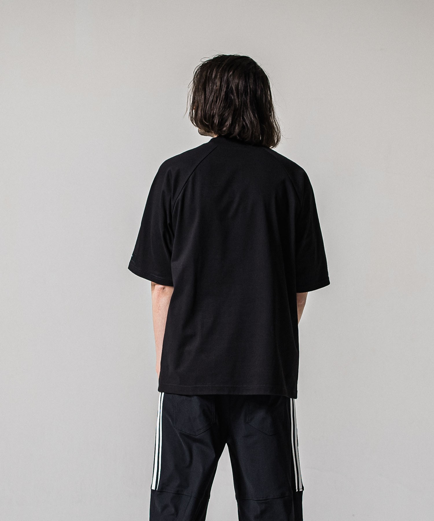 college　raglan　OVER　 TEE