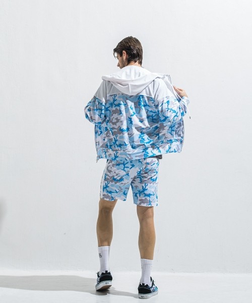 RUSH  OVER  ZIPUP　HOODIE