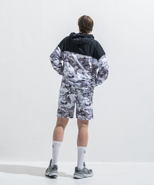 RUSH  OVER  ZIPUP　HOODIE