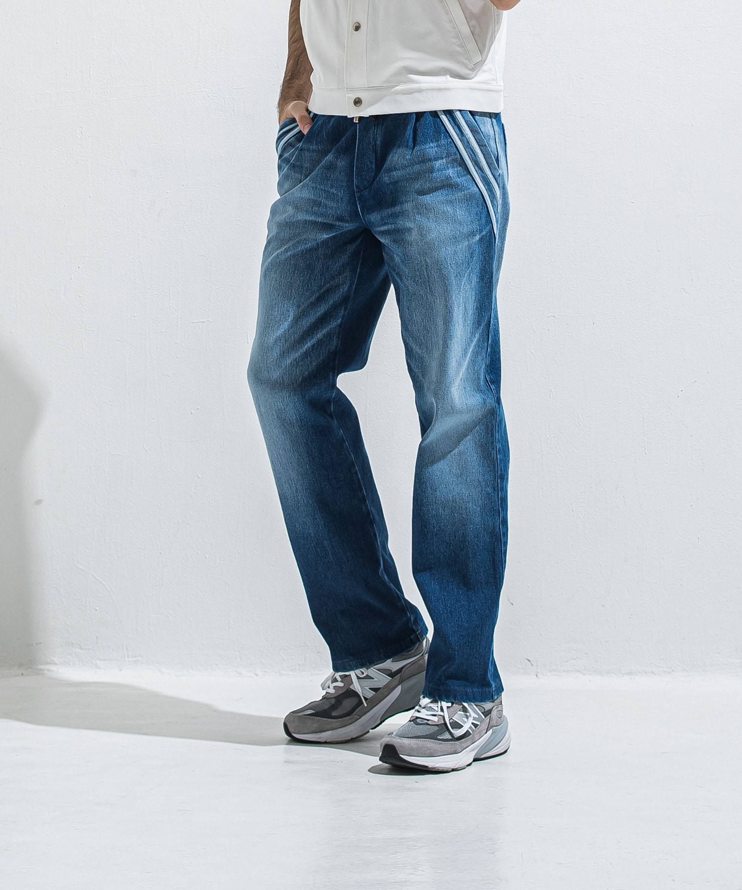 EDGE DENIM SEMI WIDE  PT