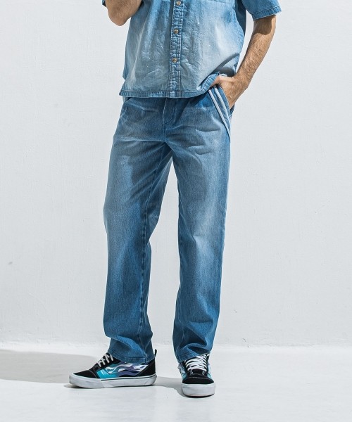 EDGE DENIM SEMI WIDE  PT