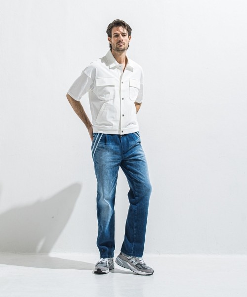 EDGE DENIM SEMI WIDE  PT