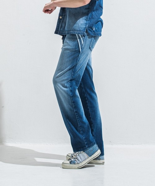 EDGE DENIM SEMI WIDE  PT