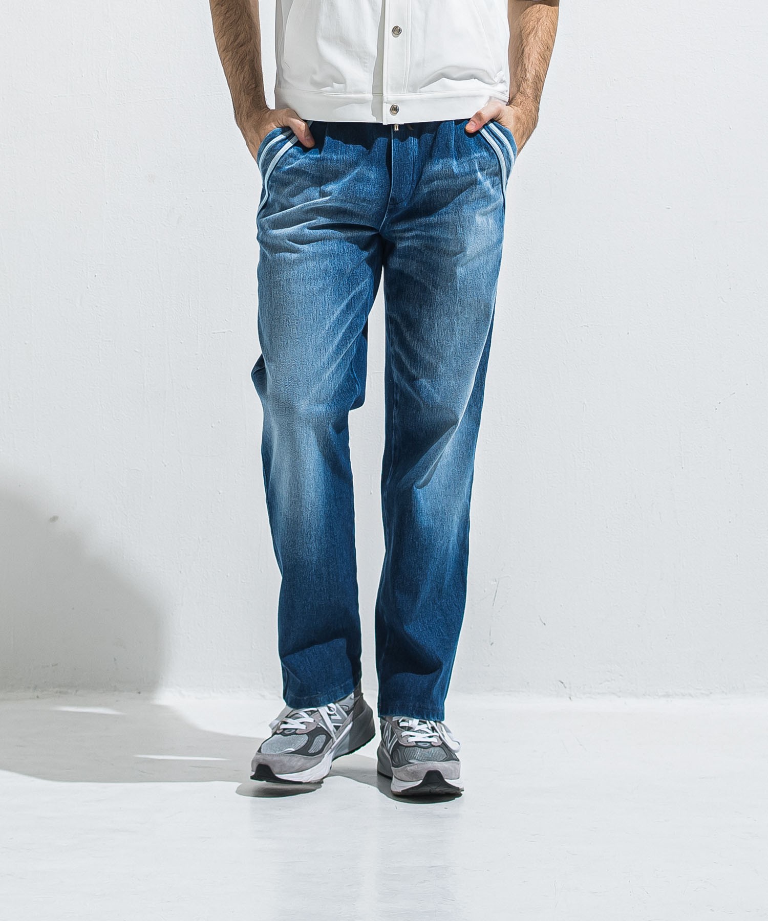 EDGE DENIM SEMI WIDE  PT