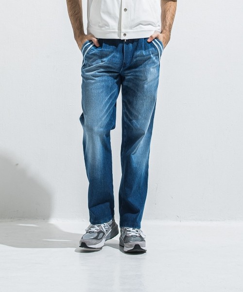 EDGE DENIM SEMI WIDE  PT