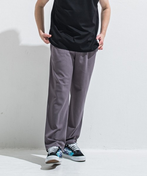SEMI WIDE TUCK PANTS
