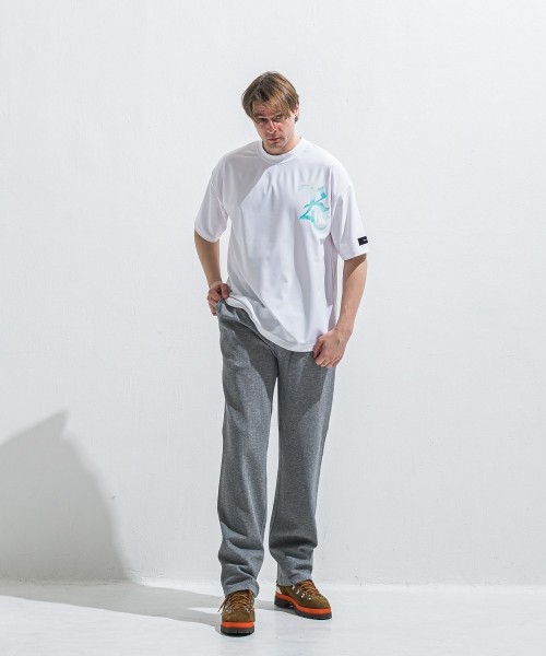 SEMI WIDE TUCK PANTS