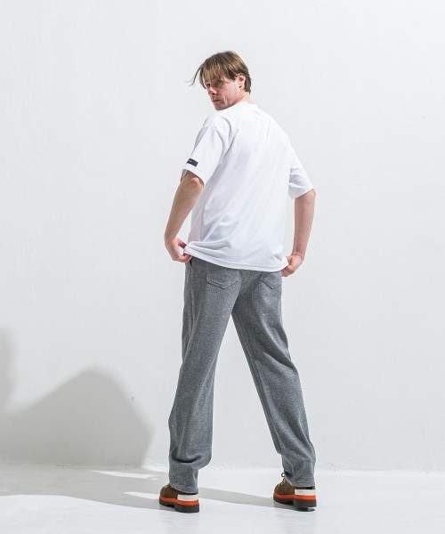 SEMI WIDE TUCK PANTS