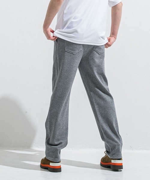 SEMI WIDE TUCK PANTS