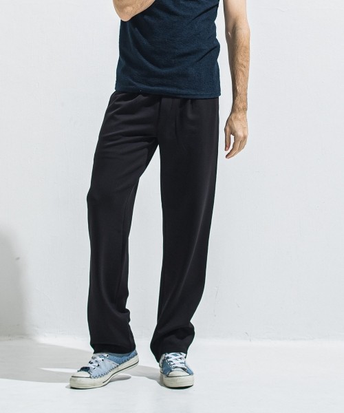 SEMI WIDE TUCK PANTS