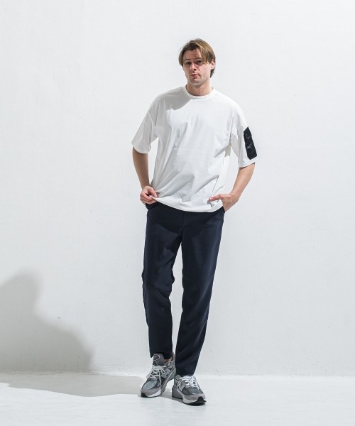 militaryPocket nylon OVER　 TEE