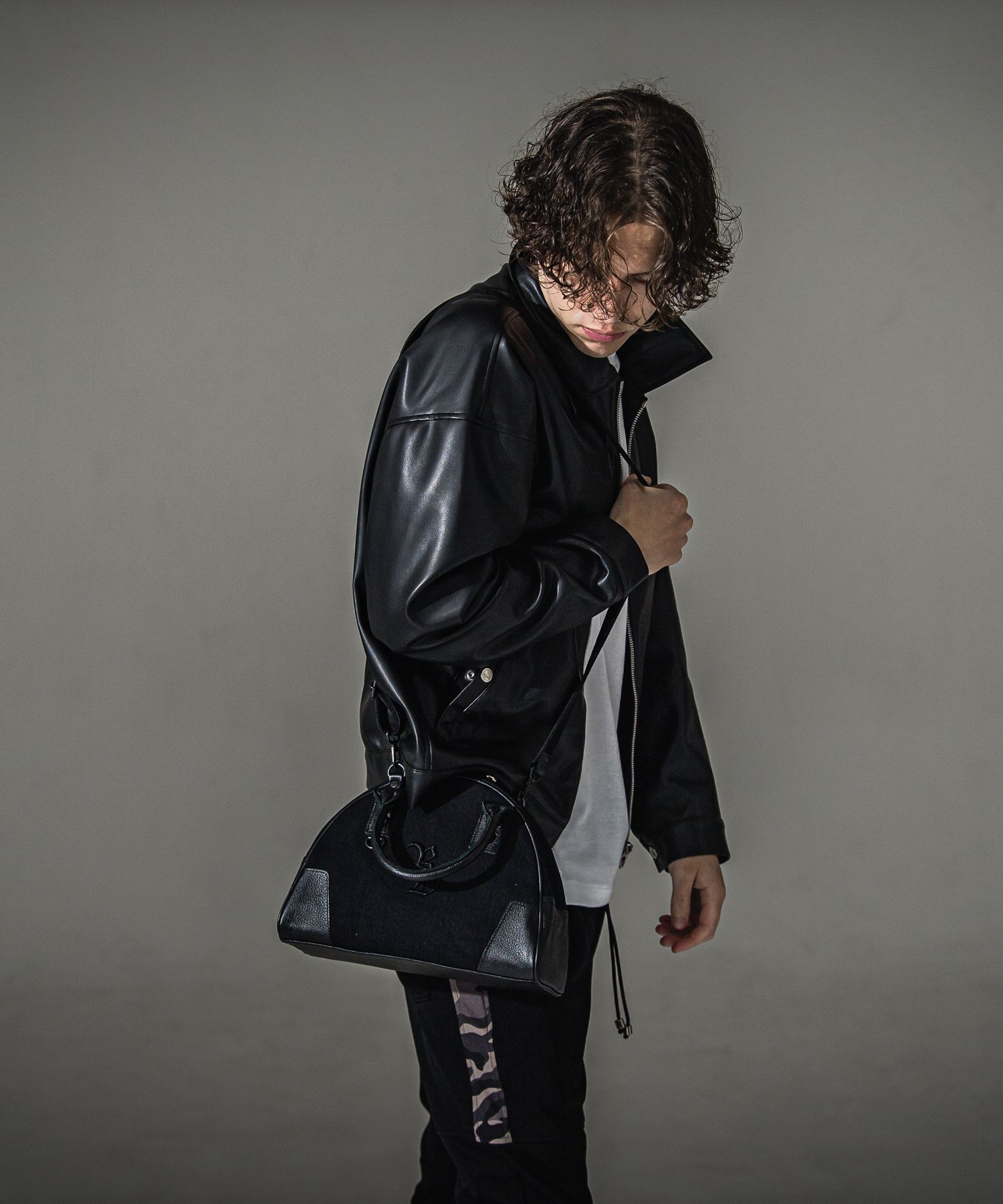denimmini boston bag