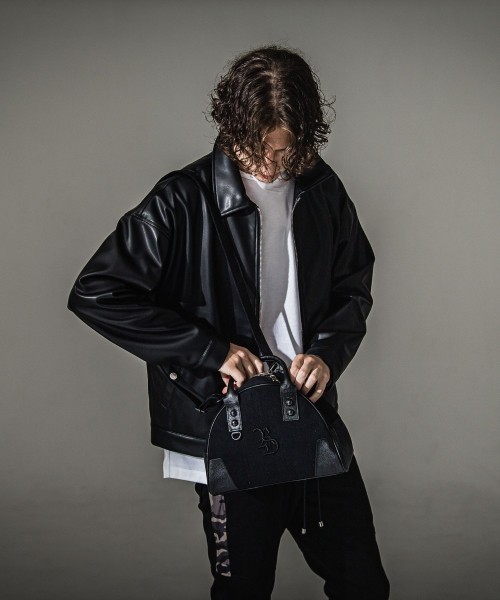 denimmini boston bag