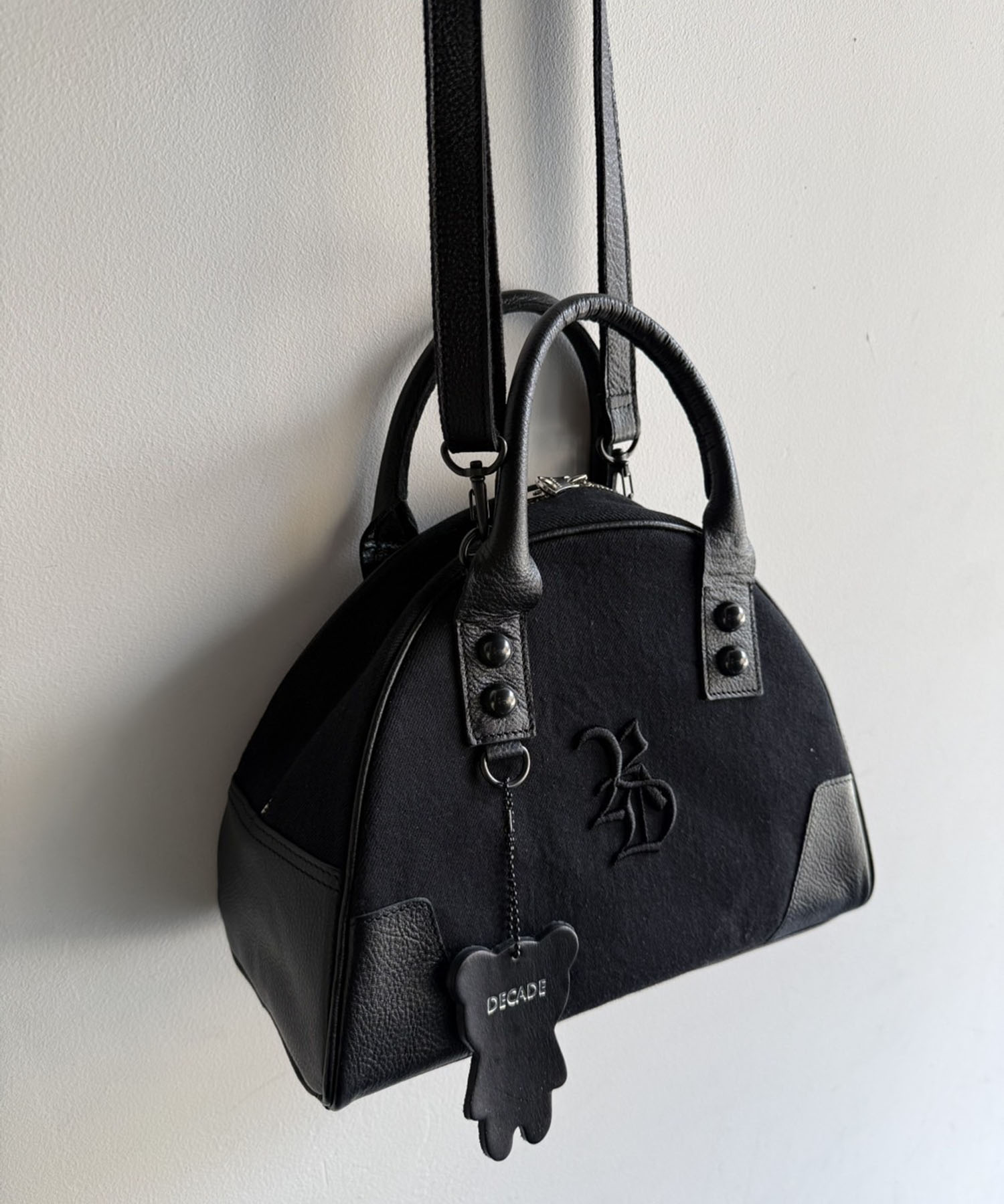 denimmini boston bag