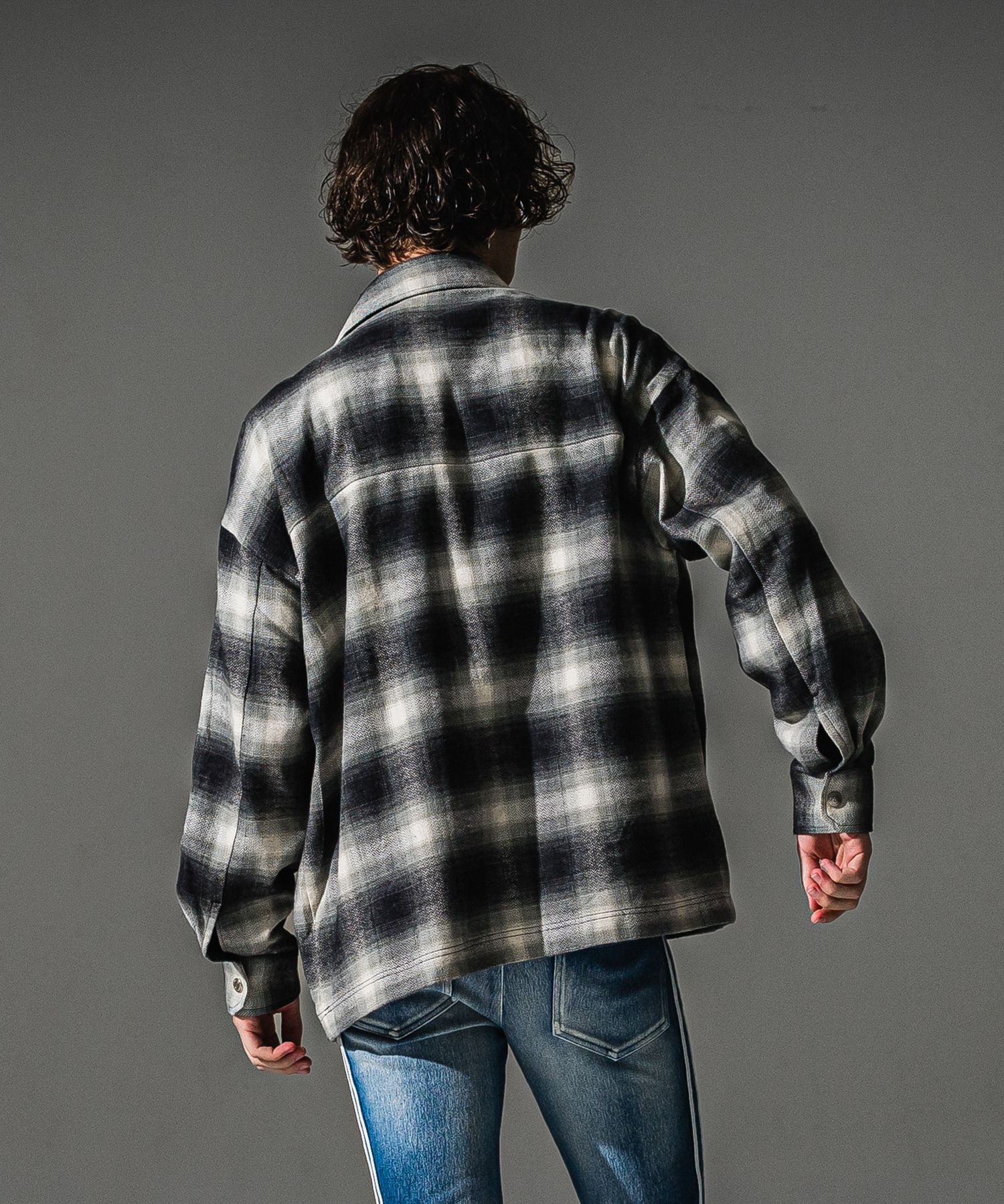 flannel check  JK