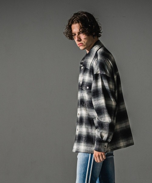 flannel check  JK