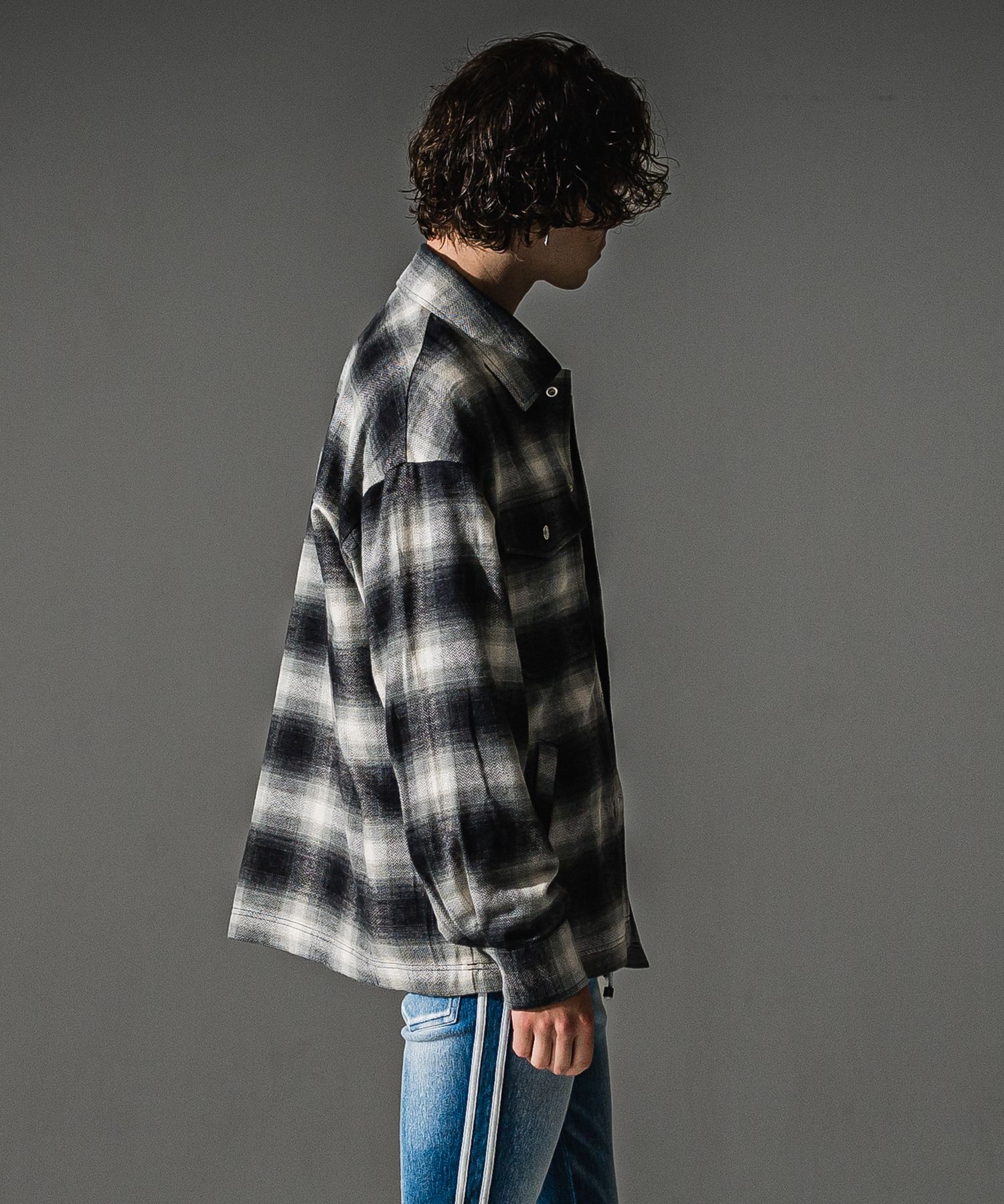 flannel check  JK